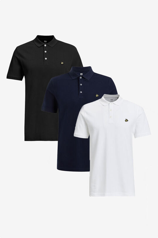 Heren Polo's - driedelige set, 